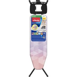 Masa de calcat Vileda Diamond Plus, husa titan si suport XL