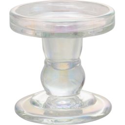 Sfesnic decorativ din sticla perlata MagicHome pentru Craciun, 8,5x8,3 cm