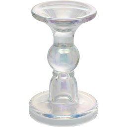 Sfesnic decorativ din sticla perlata MagicHome, 8,5x14 cm