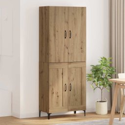 Bufet Stejar Artizanal 69,5 x 34 x 180 cm Lemn compozit GartenMobel Dekor
