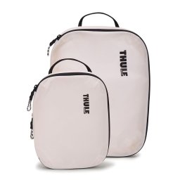 Set saculeti de compresie Thule pentru bagaj, mic + mediu, alb