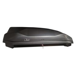 Cutie portbagaj auto Aleo Roma M 410L negru, deschidere bilaterala