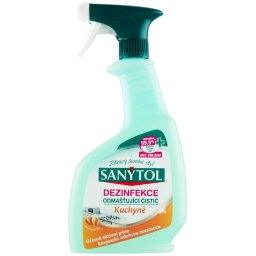 Spray dezinfectant si degresant Sanytol pentru bucatarie, citrice, 500 ml