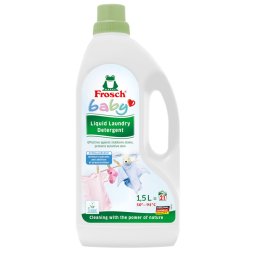 Detergent lichid Frosch Baby hipoalergenic pentru haine bebelusi, 1500 ml