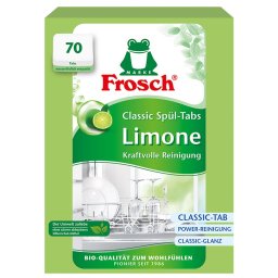 Tablete Frosch All in 1 pentru masina de spalat vase, limeta, 70 buc