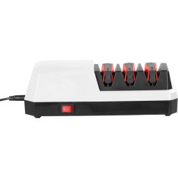Ascutitor electric MagicHome pentru cutite de bucatarie, 3 în 1, 20 W