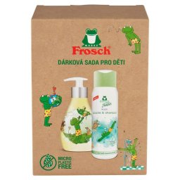 Set cadou Frosch pentru copii, gel de dus si sampon 2 in 1, 2x300 ml