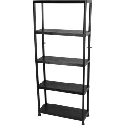 Raft din plastic cu 5 polite Racks RA8030, 80x30x181 cm