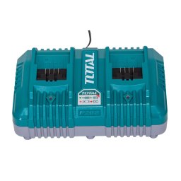 Incarcator dublu TOTAL P20S 20V 4A pentru 2 acumulatori