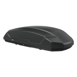 Cutie portbagaj auto Thule Pulse 2 M 400L, negru mat, montaj rapid