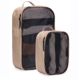Set saculeti organizare bagaj Thule Packing Cube mediu + mic, bej