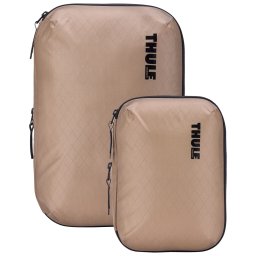 Set saculeti de compresie Thule pentru bagaj, mic + mediu, bej
