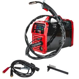 Aparat de sudura inverter MIG/MAG fara gaz si MMA 120A Raider