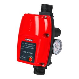 Presostat electronic pentru pompa 1.1kW, 1 inch, 90°C, cu manometru