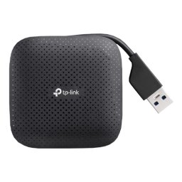 Hub USB 3.0 TP-Link UH400 cu 4 porturi, compact si portabil