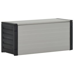 Cos de deseuri pentru gradina, gri, 85x34x40 cm GartenMobel Dekor