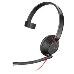 Casti cu microfon Plantronics C5210 USB-C, Negru