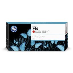 CARTUS CHROMATIC RED NR.746 P2V81A 300ML ORIGINAL HP DESIGNJET Z6 A1 24