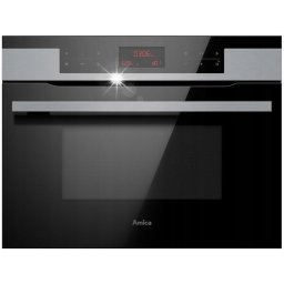 Cuptor cu microunde AMICA AMMB44E2GCI X-TYPE, 44 litri, Clasa A, Inox