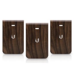 Carcasa decorativa Ubiquiti IW-HD-WD-3, Pachet 3 bucati, Lemn, Compatibil UniFi In-Wall HD