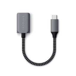 Cablu adaptor USB-C to USB 3.0 Satechi, Gri spatial