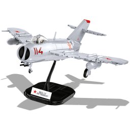 Set Constructie Cobi Klocki MiG-17 Fresco 5823, 568 piese, Scara 1:32