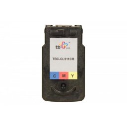 Rezerva cerneala TB Print, TBC-CL511CR, Compatibil cu Canon Pixma IP 2700, Multicolor