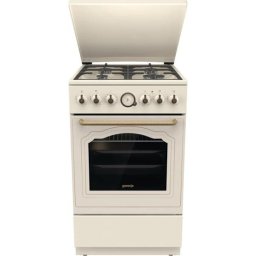 Aragaz Gorenje, mixt, 4 arzatoare, cuptor electric 70L, Clasa A
