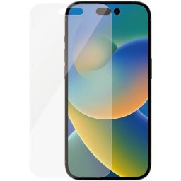 Folie protectie ecran Panzerglass Tempered Glass Classic FIT iPhone 14 Pro, Sticla securizata, Anti-bacteriana