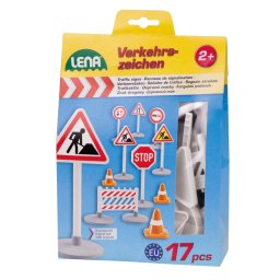 Set sine tren Lena 04440, multicolor, pentru copii 2 ani+