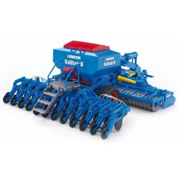 Combina de semanat BRUDER Seedbed cultivator Compact Solitair, Scara 1:16, Compatibil cu tractoare Bruder