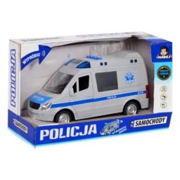 Masinuta cu telecomanda Madej Police, Scara 1:16, Sunete si lumini