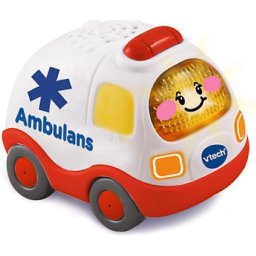 Jucarie interactiva Vtech Tut Tut Cars Ambulance, cu sunete si lumini, compatibila SmartPoint