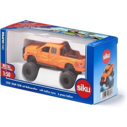 Masinuta Siku RAM 1500, Scara 1:50, Metal si plastic, Portocaliu