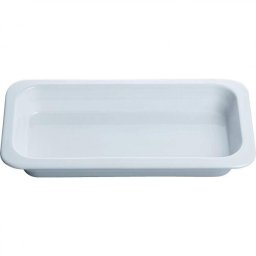 Tava ceramica neperforata NEFF Z1665X0 - 00573899, L23.6cm, l17.5cm, H4.6cm, Adancime 38mm, G1.4kg, GN1/3