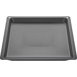 Tava de copt emailata cu strat antiaderent NEFF Z11AU15A0 - 17004290, L45.5cm, l37.5cm, H3.80cm, G1.2kg, Greutate maxima admisa 16kg, Maximum 300°C, DW Safe, Anthracite