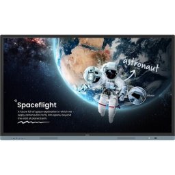 Display Interactiv Benq RM04 RM7504, 75" 4K UHD, 60Hz 8ms, Android, VGA, HDMI, DP