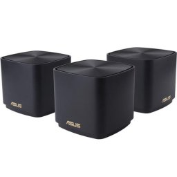 Sistem Wi-Fi ASUS ZenWiFi XD4 Plus (B-3-PK), AX1800, Dual-Band, acoperire 446m², Dual-Core CPU, 128MB/256MB Flash/RAM, Gigabit, AiProtection Classic, Traditional QoS, VPN server/client, IPTV, AiMesh, montare pe perete