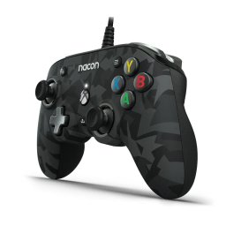 Gamepad NACON Pro Compact Wired Controller - Camo Forest (Xbox One), compatibil Xbox/PC, cu fir, Camo Forest