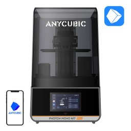Imprimanta 3D AnyCubic Photon Mono M7 Pro, Rasina, 223x126x230mm, Wi-Fi