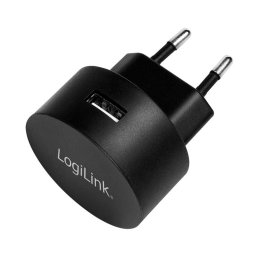 ALIMENTATOR retea 220V LOGILINK, universal, 1 x USB-A, maxim 2.1A, 10.5W, suport OCP/OVP/OHP/SCP, negru