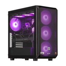 Sistem PC Actina KOMACNGIP0190, AMD Ryzen™ 7 7800X3D, 32 GB DDR5-SDRAM, 2 TB SSD, NVIDIA GeForce RTX 5090, Midi Tower, Negru