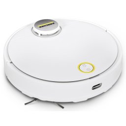 Robot aspirare Karcher RCV 3 *EU WiFi, 33W, aspirator si mop, navigatie LiDar, 3200mAh, autonomie 120 de minute, putere de aspirare 2500 Pa, recipient praf 500ml, recipient apa 170ml, Alb