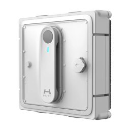 Robot de aspirare geamuri Hutt W9, modul curatare umeda, modul de umplere al rezervorului cu apa, 24V, 90W, Alb