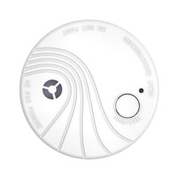 Detector de fum wireless Hikvision DS-PDSMK-S-WE, 85 dB, 868 MHz, RF 800 m