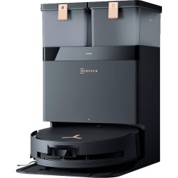 Robot de aspirare Ecovacs DEEBOT X8 PRO OMNI, Aspirare 18000 Pa, Mop cu autocuratare si uscare, Statie OMNI
