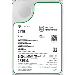 Hard Disk Seagate Exos , 24 TB , 3.5", interfata SATA 3 (6 Gb/s), Design sigilat cu heliu, T10 DIF, SuperParity, PowerChoice, PowerBalance