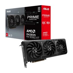 Placa video ASUS Radeon RX 9060 XT Prime Overclocked, 8GB GDDR6 128-bit