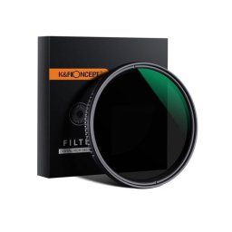 Filtru ND K&F Concept 52mm Variabil Fader NDX ND8-ND2000 GREEN COATED JAPAN OPTICS KF01.1354