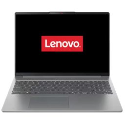 Laptop Lenovo IdeaPad Slim 5 16AKP10, Procesor AMD Ryzen™ AI 5 340, Display 16" 2.8K (2880 x 1800), OLED, 120Hz, Memorie RAM 32GB DDR5, Capacitate 1TB SSD, Placa video integrata AMD Radeon™ 840M Graphics, No OS, Luna Grey (INT Keyboard)